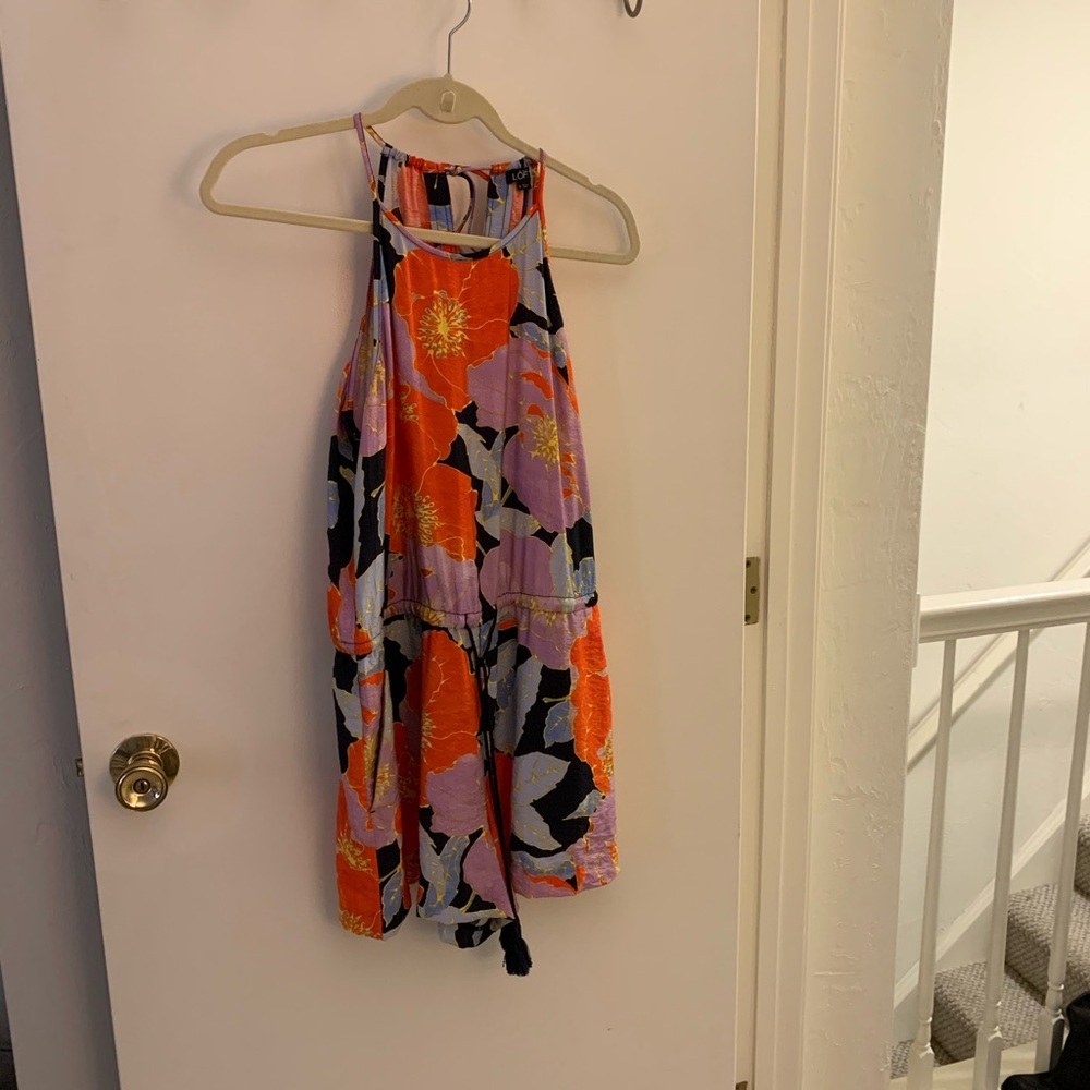 LOFT floral romper